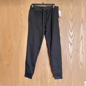 Hanes Sport Medium Black Joggers NWT